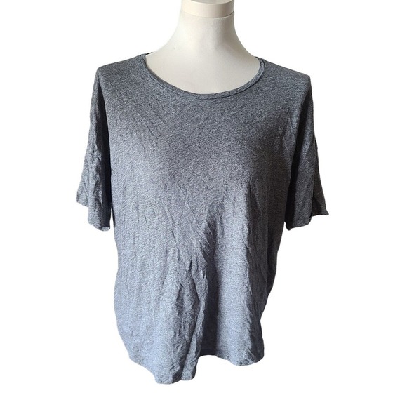 Madewell Tops - Madewell XXL loose fitting grey crew neck